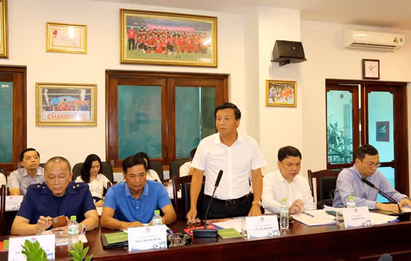 Các gương mặt ứng viên Phó Chủ tịch tài chính VFF chưa thật triển vọng. Ảnh: VFF.