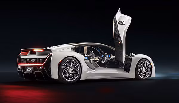 Czinger 21C được kỳ vọng sẽ cho Koenigsegg Regera "hít khói".