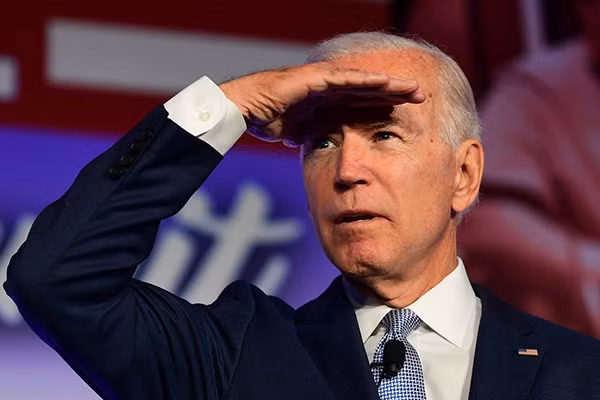 Chiến thắng tại những bang quan trọng trong ngày “Siêu thứ Ba”của ông Joe Biden được coi là màn trở lại chính trường ngoạn mục. Ảnh: Getty.