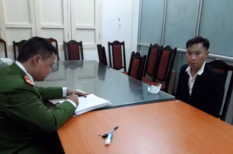 Công an Hà Nội lấy lời khai đối tượng Vàng A Páo.