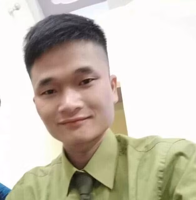 Đồng chí Công an viên Quàng Văn Xôm.