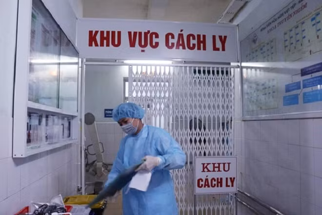 Ảnh minh hoạ: Khu vực cách ly tại bệnh viện.