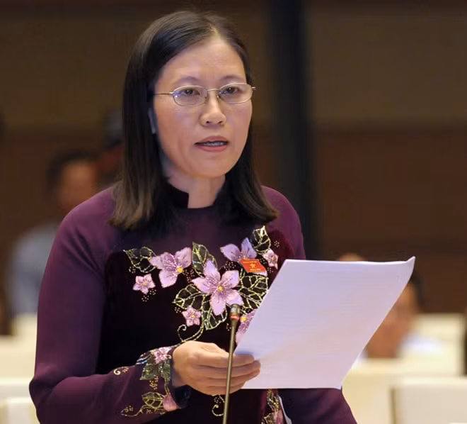 Chủ nhiệm Uỷ ban Tư pháp của Quốc hội Lê Thj Nga