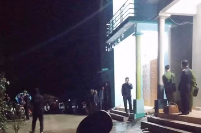 Hiện trường nơi xảy ra vụ việc.