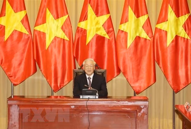 Tổng Bí thư, Chủ tịch nước Nguyễn Phú Trọng. Tổng Bí thư, Chủ tịch nước Nguyễn Phú Trọng.