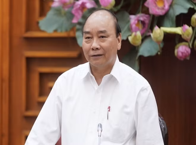 Thủ tướng phát biểu chỉ đạo tại cuộc họp.