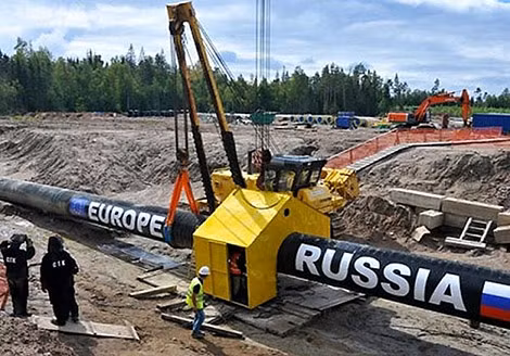 Nord Stream 2 nối Nga với châu Âu.