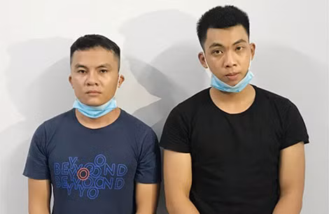 Đối tượng Nguyễn Trọng Dương và Nguyễn Văn Đạt.