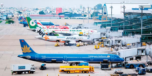 Các chuyến bay quốc tế phải đảm bảo an toàn phòng, chống dịch. Ảnh: CTV.