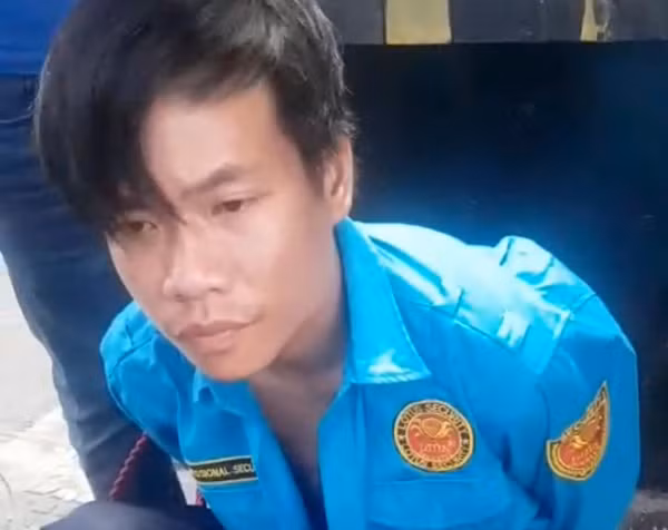 Đặng Quốc Hoàng vừa bị cơ quan chức năng bắt giữ.