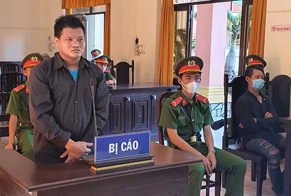 Danh Chel tại tòa.