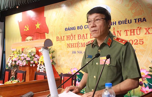 Thứ trưởng Lương Tam Quang phát biểu tại Đại hội.