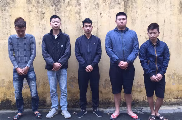 Các đối tượng trong vụ án.