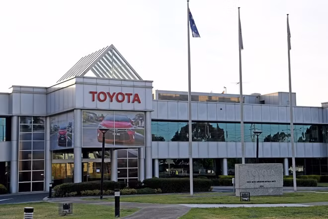 Nhà máy sản xuất của Toyota tại Melbourne, Australia.