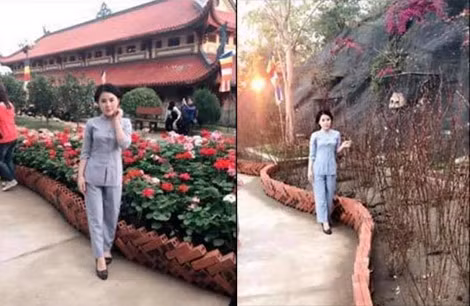 “Tú bà” Vũ Thị Vân Anh thường thể hiện là người hay làm từ thiện tạo vỏ bọc sạch sẽ để bán dâm, môi giới mại dâm.
