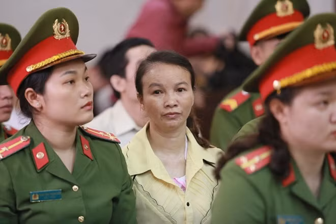 Bị cáo Trần Thị Hiền.