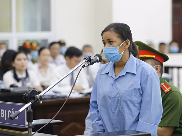 Bị cáo Bùi Thị Đục.