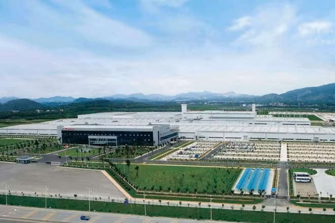 Nhà máy của Honda tại Vũ Hán.