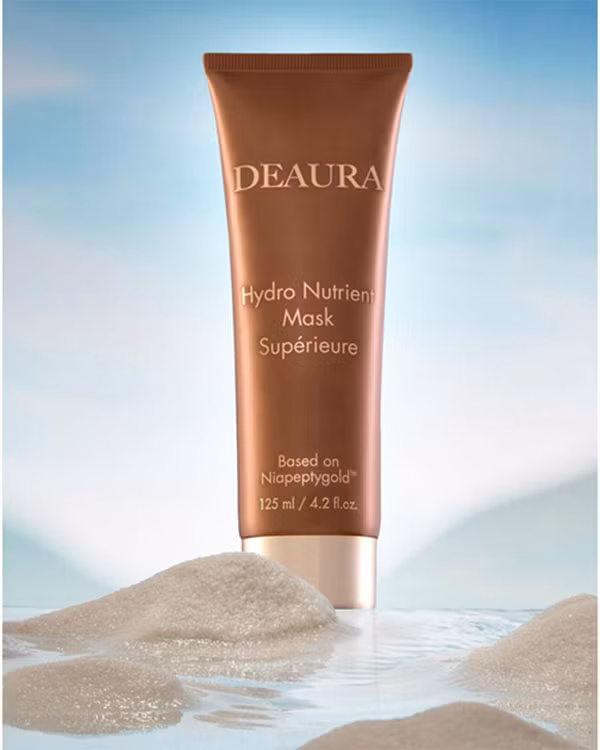 Mặt nạ dưỡng ẩm sâu Deaura Hydro Nutrient Mask Superieure - "Vị cứu tinh" cho làn da khô, mất nước và mệt mỏi nhờ khoáng chất Biển Chết, tinh dầu thiên nhiên, Vitamin E và B5, trà xanh, tảo biển.