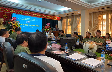 Đại hội Chi hội điện ảnh CAND bàn những vấn đề thiết thực.