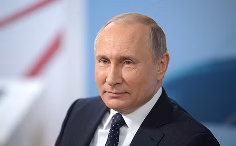 Tổng thống Nga Vladimir Putin.