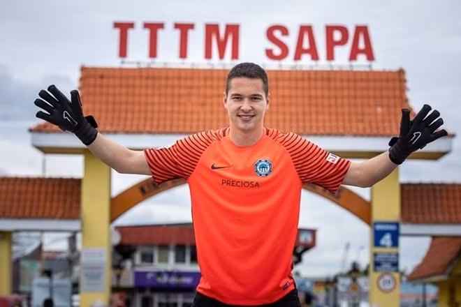 Filip Nguyễn muốn tìm kiếm cơ hội ở Việt Nam. Ảnh: Slovan Liberec.