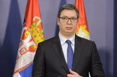 Tổng thống Serbia Aleksandar Vucic.