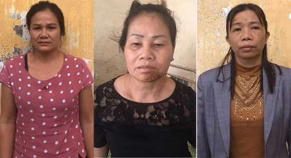 3 bị can mua, bán người bị tạm giam.
