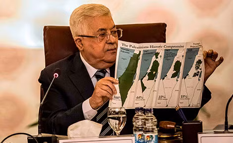 Hình ảnh mang tính biểu tượng về nỗi thống khổ của người Palestine.