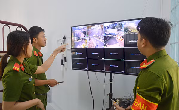 Mô hình camera an ninh phát huy hiệu quả đảm bảo an ninh trật tự trên địa bàn huyện Long Phú.