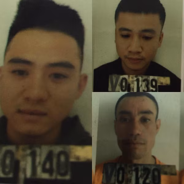 Các đối tượng trong vụ án.