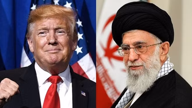Tổng thống Donald Trump và Đại giáo chủ Ali Khamenei. Ảnh: Getty Images.