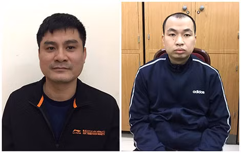 Bị cáo Phí Văn Huấn và đồng phạm điều hành đường dây đánh bạc bị bắt giữ.