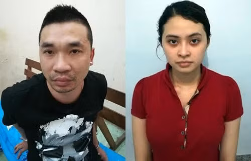 Văn Kính Dương và Ngọc Miu sau khi bị bắt giữ Văn Kính Dương và Ngọc Miu sau khi bị bắt giữ