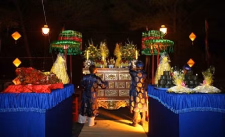 Trang nghiêm lễ tế Giao 2016.