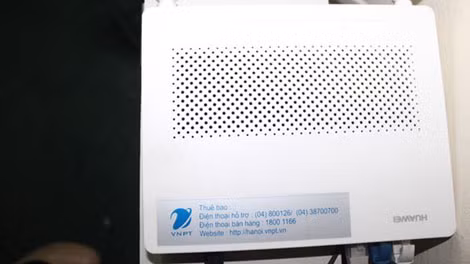 Modem HG8045A do VNPT cung cấp bị dính lỗi bảo mật.