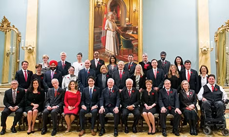 Nội các mới của Canada.