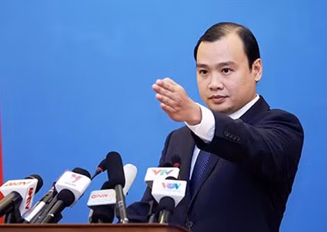 Người phát ngôn Bộ Ngoại giao Việt Nam Lê Hải Bình.