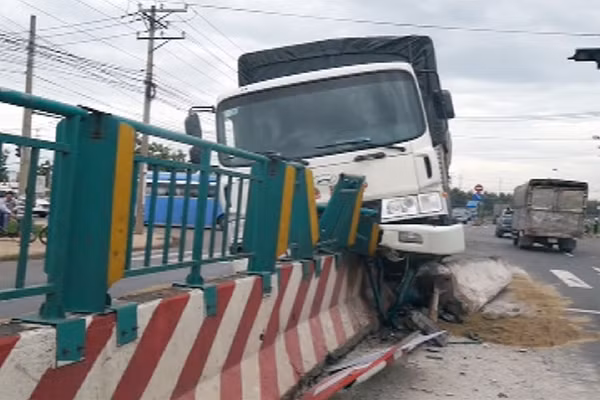 Hiện trường vụ việc.