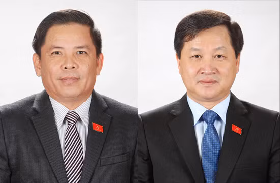 Ông Nguyễn Văn Thể và ông Lê Minh Khái Ông Nguyễn Văn Thể và ông Lê Minh Khái