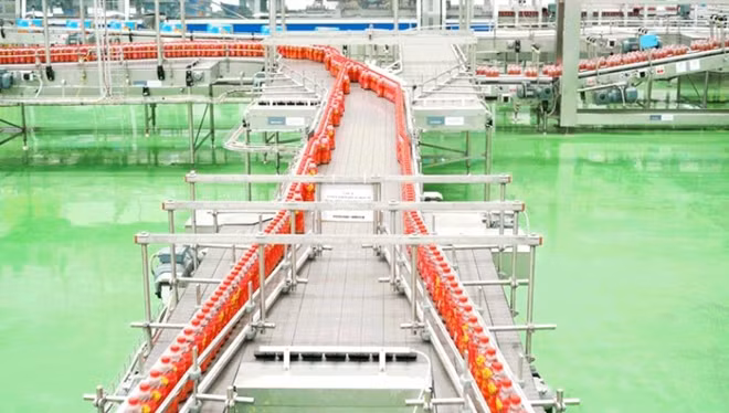 Tập đoàn sản xuất đồ uống tư nhân đang trở lại thị trường hết sức ấn tượng gần đây là Tập đoàn Tân Hiệp Phát đứng thứ 5 Bảng xếp hạng top 10 chỉ ngay sau người khổng lồ Habeco.