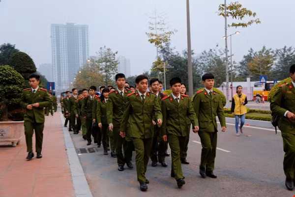 Học viên Đại học Cảnh sát PCCC tham gia hiến máu nhân đạo