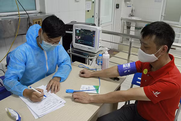 Cán bộ công nhân viên Cơ quan Tập đoàn đã được tiêm vaaccine mũi 2 vào cuối tháng 6/2021.
