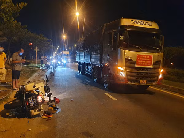 Hiện trường vụ việc.