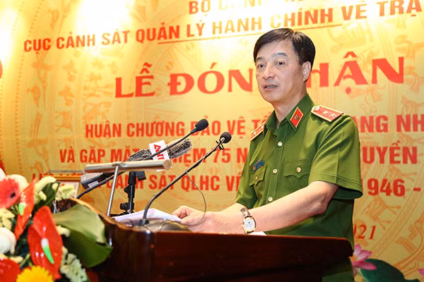 Thứ trưởng Nguyễn Duy Ngọc phát biểu tại buổi lễ. Thứ trưởng Nguyễn Duy Ngọc phát biểu tại buổi lễ.