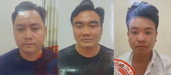 Các đối tượng Phạm Văn Thanh, Nguyễn Tấn Lộc và Phạm Văn Phi.
