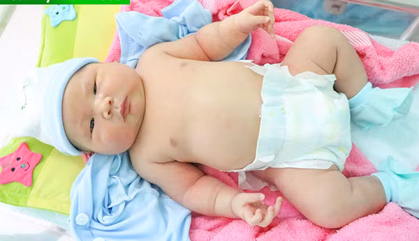 Hiện tình trạng sức khỏe của mẹ và bé trai ổn định.