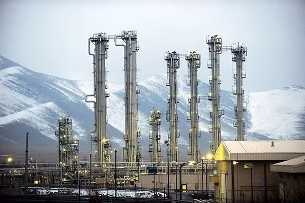 Một cơ sở hạt nhân của Iran. Ảnh: AP.