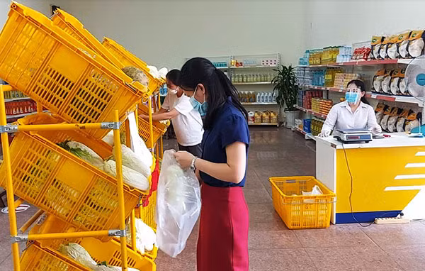 Các điểm bán hàng thiết yếu và bình ổn giá của Vietnam Post góp phẩn giải bài toán khan hiếm thực phẩm, rau xanh trong những ngày cách ly xã hội. Các điểm bán hàng thiết yếu và bình ổn giá của Vietnam Post góp phẩn giải bài toán khan hiếm thực phẩm, rau xanh trong những ngày cách ly xã hội.