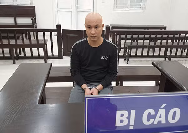 Bị cáo Diện tại phiên xử.